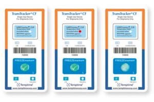 Dual Shipment Temperature Indicators