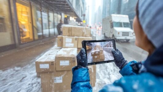 Zebra ET401 tablet outdoors usage