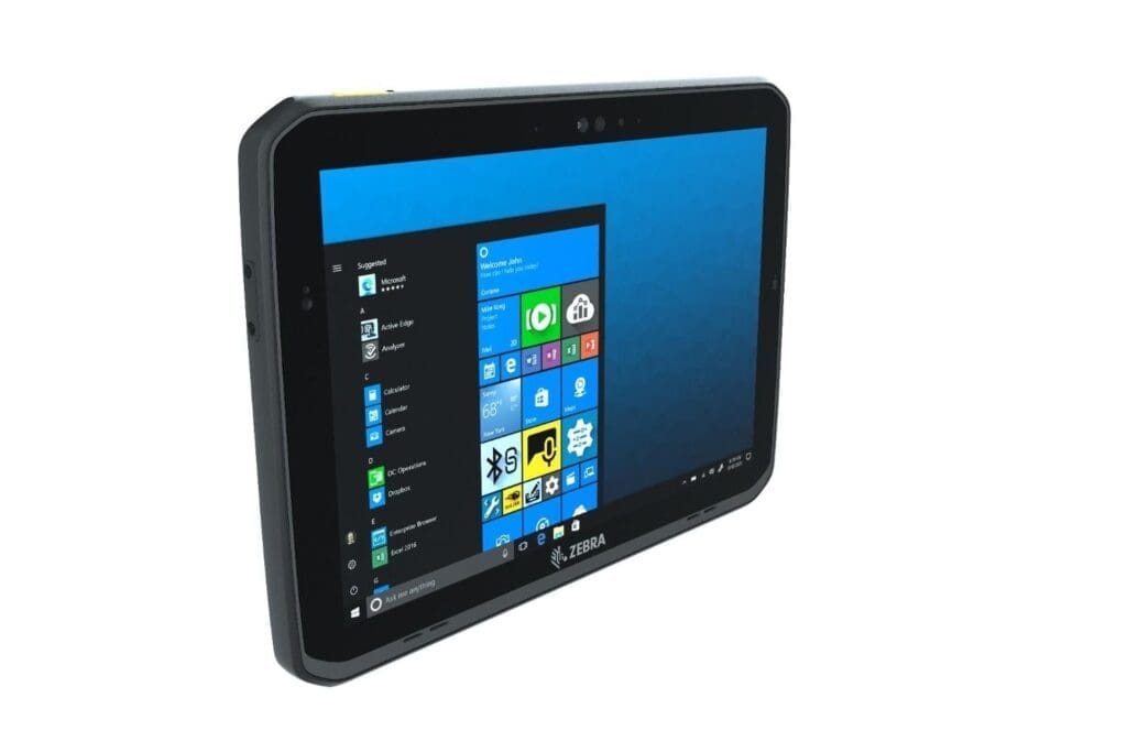 Zebra ET80-ET85 rugged tablet front