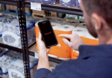 honeywell ct70 handheld computer for warehouse inventory management