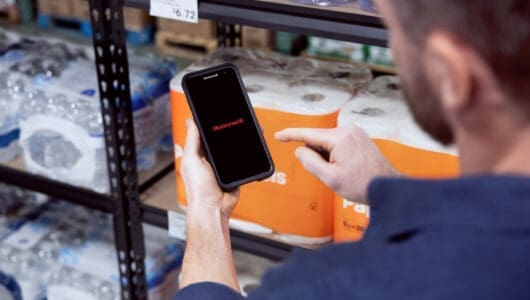 honeywell ct70 handheld computer for warehouse inventory management