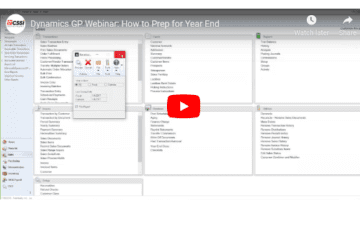GP Year-End Processing Tips