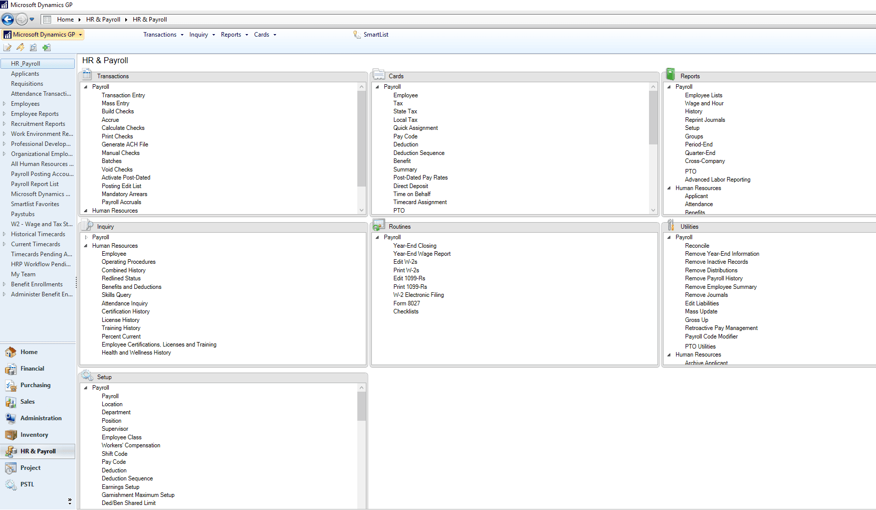 HR & Payroll - Dynamics GP Support in PA - CSSI Technologies LLC