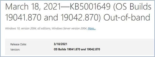 windows version released