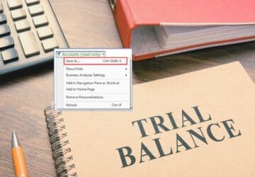 GP Tip - Print trial balance for non-sequential account numbers