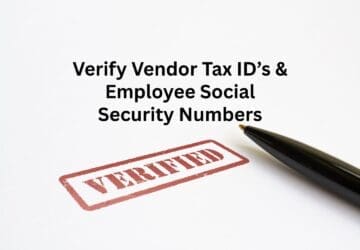 GP Tips - Verify Vendor tax ids