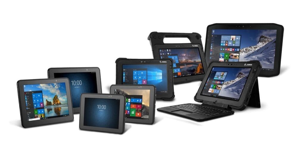 Rugged tablets for public safety